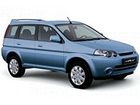 Коврики в салон (2 ряда) Honda HR-V 5D (правый руль) 1999-2006