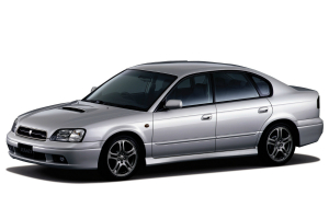 Коврики в салон (2 ряда) Subaru Legacy III (правый руль) 1998-2003