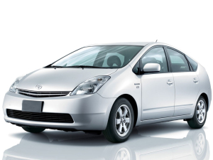Коврики в салон (2 ряда) Toyota Prius (NHW210, правый руль) 1997-2003
