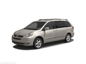 Коврик в багажник Toyota Sienna III 2010-2020