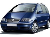 Коврик в багажник Volkswagen Sharan (7/6 мест) 1995-2010