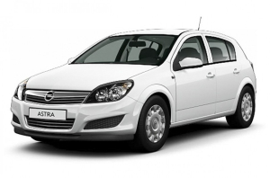 Коврик в багажник Opel Astra H (хетчбек) 2004-2012