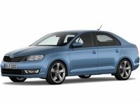 Чехлы на сиденья Skoda Rapid (сплошной) c 14г.