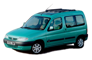 Citroen Berlingo I (5 мест) с 96-12г. (смотрите раздел Peugeot Partner I)